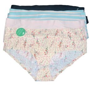 NWOT Honeydew Intimates Sandra Assorted Mid Rise Hipster - Pack of 5 Size S